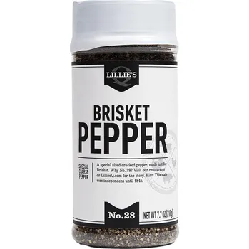 Koření Lillie's BBQ koření Brisket Pepper 218g Lillie's