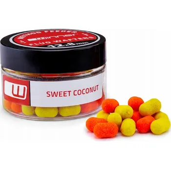 Boilies Fluo Wafters 20g - nástrahy pro method feeder Kokosová Sladkost