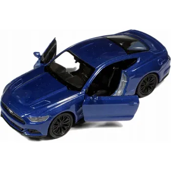 autíčko WELLY 2015 FORD MUSTANG GT ČERVENÝ 1:34 NOVÝ KOVOVÝ MODEL 43707