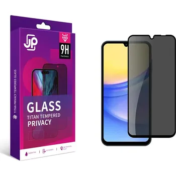 JP Titan Privacy extra odolné tvrzené sklo, Samsung Galaxy A25, černé