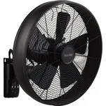 Lucci air 213124 - Nástěnný ventilátor BREEZE 55W/230V černá + DO