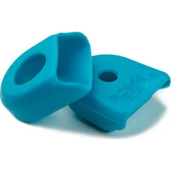 Klika na kolo Race Face Crank Boot 2-pack, ochrana carbonových klik Tyrkysová