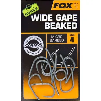 Rybářský háček Háčky na zem Fox Edges Wide Gape Beaked, 10 ks