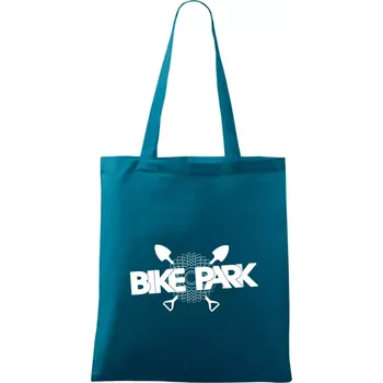 Bike park kazeta - Taška bavlněná - 42 x 38 cm ( Petrolejová )
