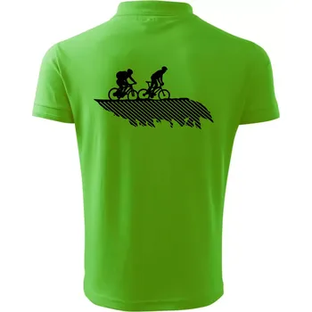 Pánská košile Cyclo duo - Polokošile pánská Pique Polo 203 - XL ( Apple Green )