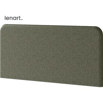 Postel Casarredo Polstrovaný záhlavník k posteli 160 cm barva šedozelená