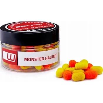 Boilies Fluo Wafters 20g - nástrahy pro method feeder Monstrózní Halibut