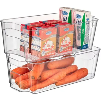 Příslušenství pro lednici Organizér do ledničky 32x15,5x10cm CLEAR STACK