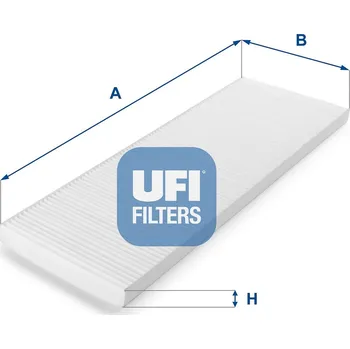 Ventilátor topení a klimatizace Filtr, vzduch v interiéru UFI 53.042.00