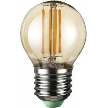 Žárovka LED Žárovka CLASIC AMBER G45 E27/4W/230V 2200K - Brilagi