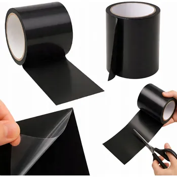 Lepicí páska Opravná Páska Černá Silná Lepicí Gumová Těsnicí 150 cm x 5 cm