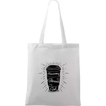 Nákupní taška Honorary Gilmore Girl - Taška bavlněná - 42 x 38 cm ( Bílá )