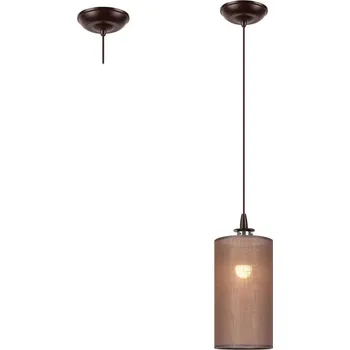 LED Lustr na lanku NOEL MINI 1xE27/60W/230V hnědá