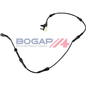 Brzdová destička Výstražný kontakt, opotřebení obložení BOGAP E7117103