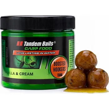 Boilies Krmivo pro kapry Boosted Hookers - nástražné boilies 18mm/300g Vanilka & Smetana