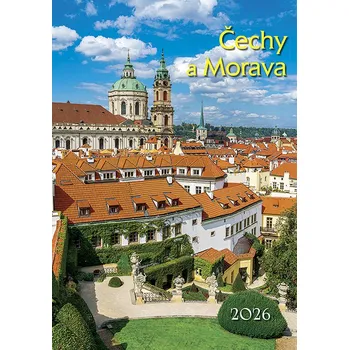 Kalendář SPEKTRUM GRAFIK Nástěnný kalendář Čechy a Morava 2026