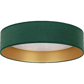 Brilagi - LED Stropní svítidlo VELVET STAR LED/24W/230V pr. 40 cm zelená/zlatá
