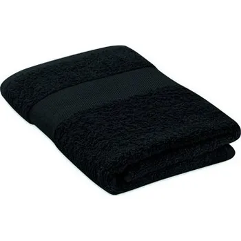 Ručník Ručník z bio bavlny 50x30 cm Serry - Černá