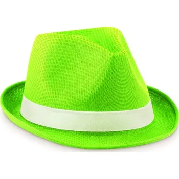 Klobouk Barevný klobouček Woogie - Limetková