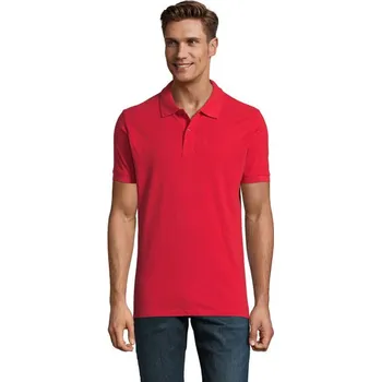 Pánské tričko PERFECT MEN Polo 180g - RedXS