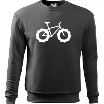 Pánská mikina Fatbike - Mikina Essential pánská - 2XL ( Tmavá břidlice (šedá se zeleným nádechem) )