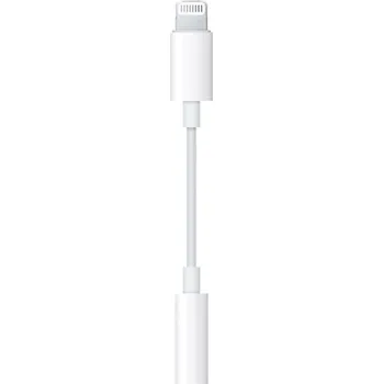 Audio kabel Přepojka / adaptér pro Apple iPhone - Lightning / 3,5mm jack - bílá - kvalita A+