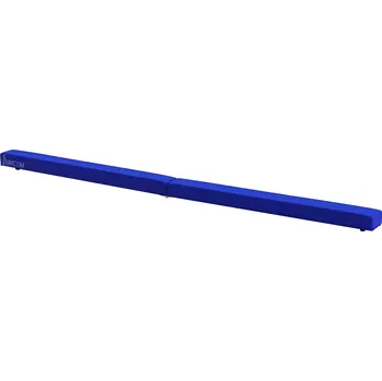 HOMCOM Skládací kladina pro vnitřní i venkovní použití, 210 cm, do 120 kg, modrá, ideální pro gymnastiku a trénink | Aosom.de