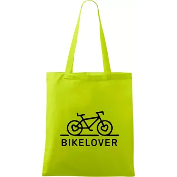 Bike lover - Taška bavlněná - 42 x 38 cm ( Limetková )