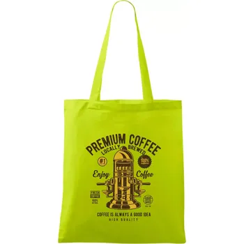 Classic Coffee Maker - Taška bavlněná - 42 x 38 cm ( Limetková )