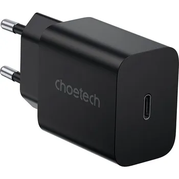 ChoeTech PD 20W Type-C Wall Charger Black