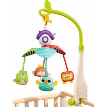 Kolotoč nad postýlku KOLOTOČ NAD POSTÝLKU S HRAČKAMI PRO MIMINKA, HRACÍ SKŘÍŇKA 6665