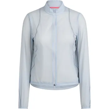 Cyklistická bunda Dámská cyklistická větrovka RAPHA JKT RPH 25 WIND, Arctic Ice/stříbrná - XXS
