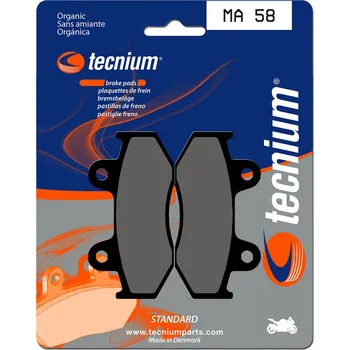Nářadí na motocykly Brzdové destičky TECNIUM Street Organic - MA58 MA58