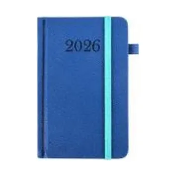 Diář Terminarz 2026 tygod. 8x13cm Waran pastele MIX