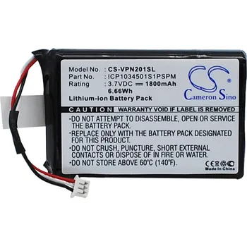 GPS Baterie Cameron Sino CS-VPN201SL, Li-Ion, 1800