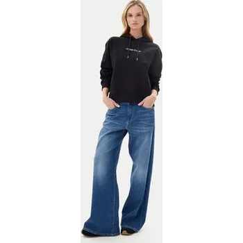 Pánská mikina Guess Jeans Mikina W5RQ27 K68I4 Černá Oversize XXL