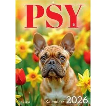 Kalendář Kalendarz 2026 A4 Wieloplanszowy Psy
