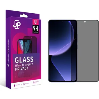 JP Titan Privacy extra odolné tvrzené sklo, Xiaomi Redmi Note 13 4G, černé