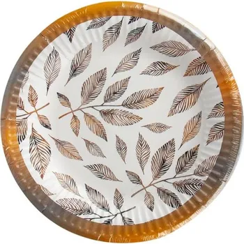 Talíř PROCOS Papírový talíř 20cm větvičky