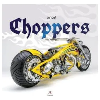 Kalendář Kalendarz 2026 wieloplanszowy 33x33cm Choppers