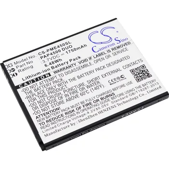 Baterie pro mobilní telefon Baterie Cameron Sino CS-PME450SL, Li-Ion, 1750