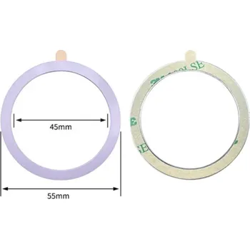MagSafe ring magnetický nalepovací kroužek Barva: Levandulová