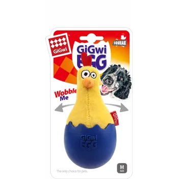 Hračka pro psa GiGwi Egg žlutá