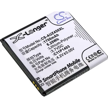 Baterie pro mobilní telefon Baterie Cameron Sino CS-AUZ450XL, Li-Polymer, 1700