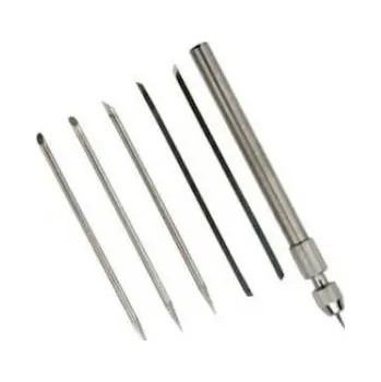 Suchá jehla Abig výměnná kovová, 5ks hrotů