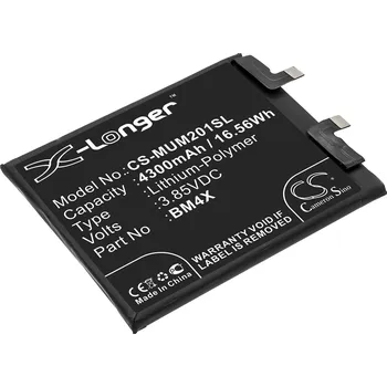 Baterie pro mobilní telefon Baterie Cameron Sino CS-MUM201SL, Li-Polymer, 4300