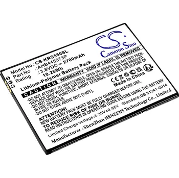 Baterie pro mobilní telefon Baterie Cameron Sino CS-KRS550SL, Li-Polymer, 2700