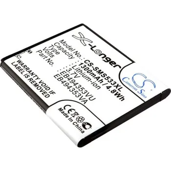 Baterie pro mobilní telefon Baterie Cameron Sino CS-SMS533XL, Li-Ion, 1300