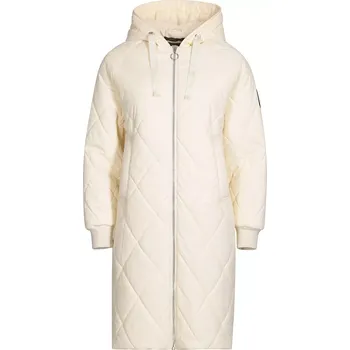 Dámský kabát Dámský kabát NAX NOPPA creme XL