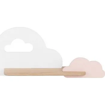Dětské svítidlo LED Dětské nástěnné svítidlo s poličkou CLOUD LED/5W/230V bílá/růžová